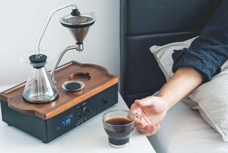 The Coffee & Tea Alarm Clock