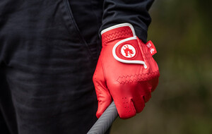 Red Rooster Leather Golf Gloves