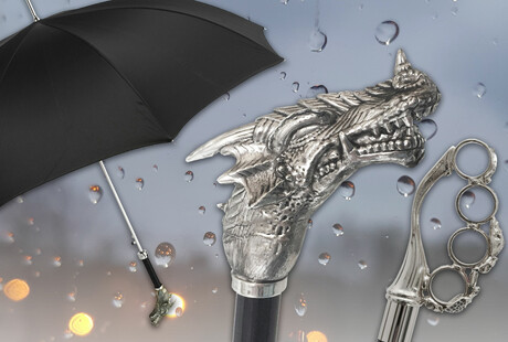 Luxe Umbrellas, Shoe Horns, & Canes