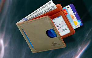 Slim RFID-Blocking Wallets