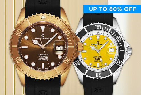 Luxe Watches With Rubber Straps