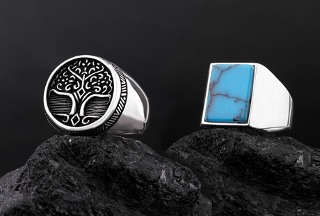 Dramatic Handcrafted Rings