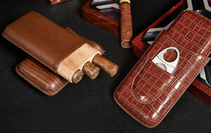 Tom Bradford Cigar Cases