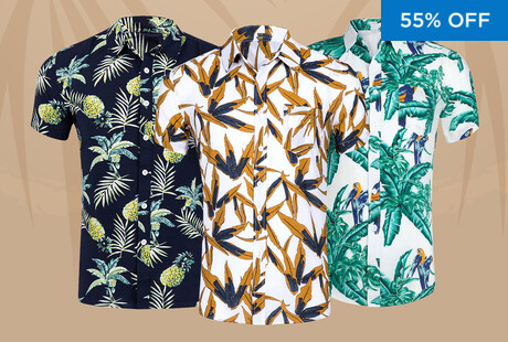 Bold & Breezy Hawaiian Shirts