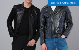 Basics&More Leather Jackets