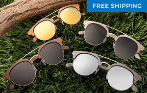 Earth Wood Polarized Sunglasses