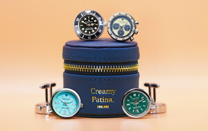 Creamy Patina Miniature Cufflinks