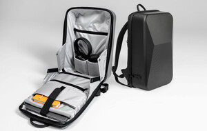 Rainsberg Hard Shell Backpacks - Durable With Built-In Charging - Touch ...