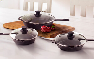 Cast Iron Cookware // Set of 6 - Cuisinel Cast Iron Cookware - Touch of  Modern