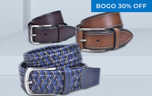 Miguel Bellido Leather Belts