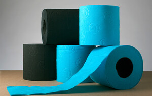 Black Toilet Paper 5-Pack, Renova