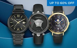 Watches by Versace, Ferragamo, & More