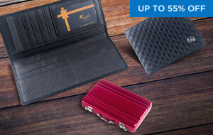 Amedeo Exclusive Leather Gloves, Wallets, & More