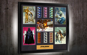 Star Wars Episode V: Empire Strikes Back // Film Cell Montage // Backlit  LED Frame - Film Cells Movie Memorabilia - Touch of Modern