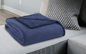 Shavel Micro Flannel® Sherpa Backed Blanket