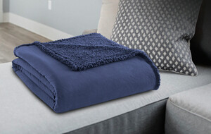 Shavel Micro Flannel® Sherpa Backed Blanket