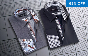 Amedeo Exclusive French Cuff Dress Shirts
