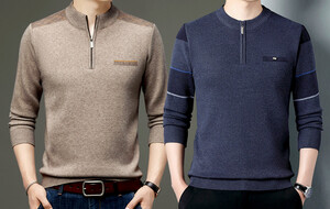 Amedeo Exclusive Quarter-Zip Sweaters