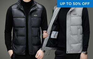 Amedeo Exclusive Duck Down Puffer Vests