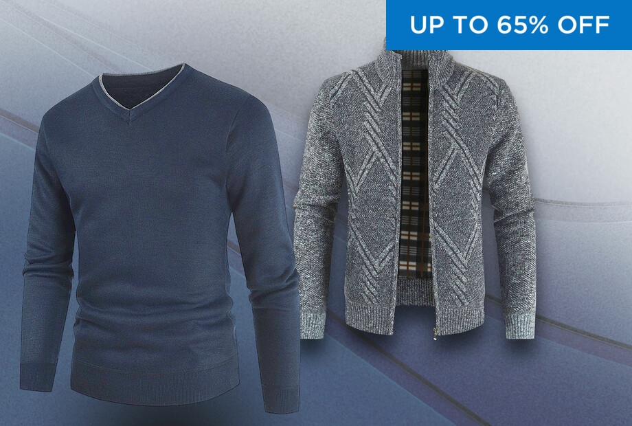 Billionaire Italian Couture Blue Cashmere Sweater main image 0