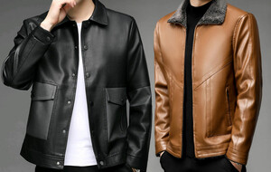 Amedeo Exclusive Vegan Leather Jackets