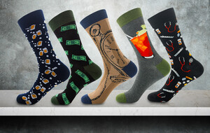 Celino 10 Pack Patterned Socks