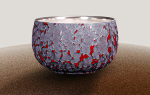 24k Gold & Silver Teacups