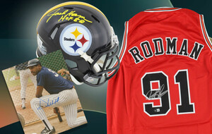 Sports Memorabilia, Autographs, Signed NFL, MLB, NBA - Fast Shipping