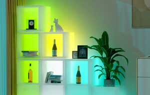 LED Modular Cube Shelves