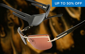 Gold & Wood 18k Accented Sunglasses