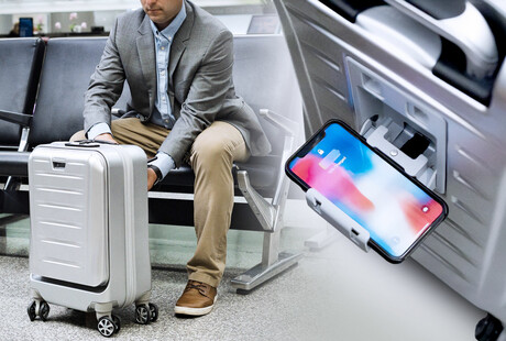 SkyValet High-Tech Luggage 