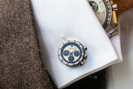 Luxury Miniature Watch Cufflinks