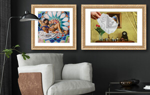 Ornately Framed Prints