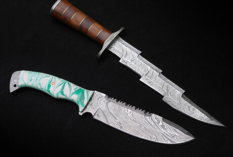 Formidable Damascus Steel Blades 