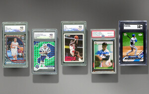 Mint Graded Trading Cards & Packs