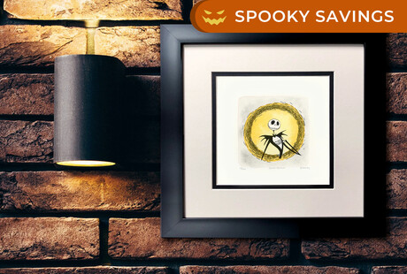 Halloween-Themed Cartoon Etchings