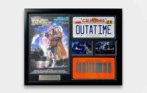 Collectible Signed License Plates