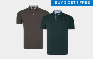 Dewberry Short Sleeve Polos