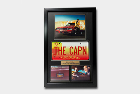 Cinematic License Plate Displays