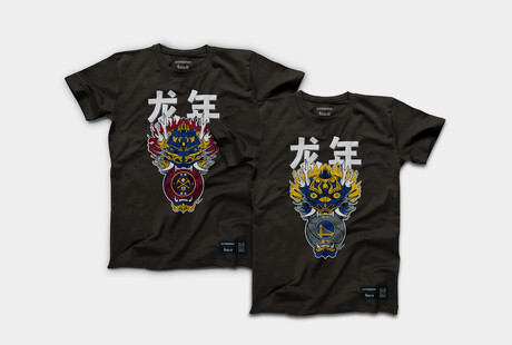 NBA Year Of The Dragon Tees