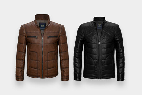 Luxe Leather Jackets & Vests