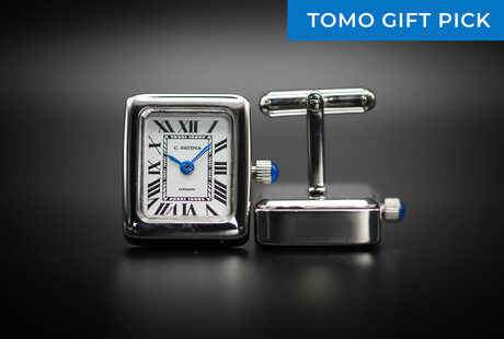 Luxury Miniature Watch Cufflinks