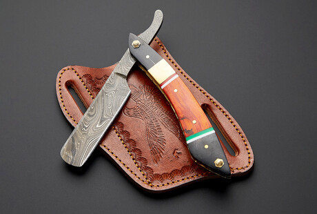 Damascus + J2 Steel Straight Razors