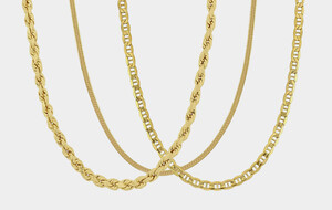 10K & 14K Genuine Gold Chains & Bracelets