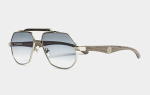 Vintage Wood Luxe 18k Eyewear