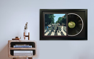 Wall Decor Solutions Framed Rock Records