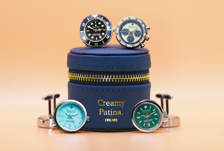 Luxury Miniature Watch Cufflinks