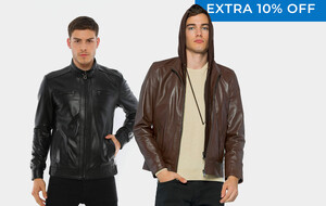 Basics&More Leather Jackets