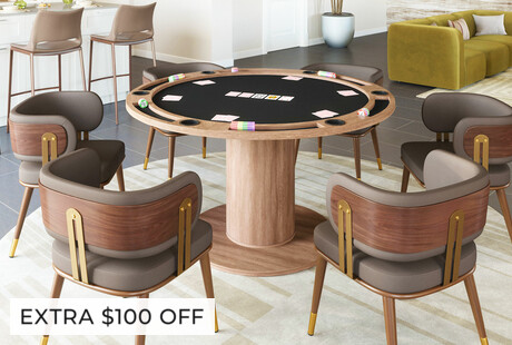 2-in-1 Dining & Gaming Table