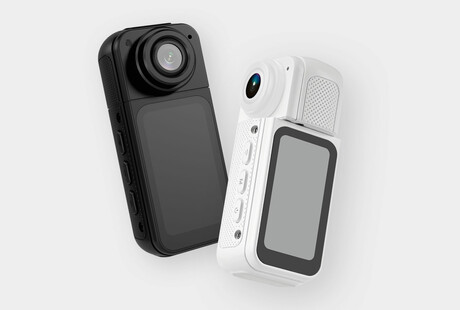 Rotating Lens Action Camera